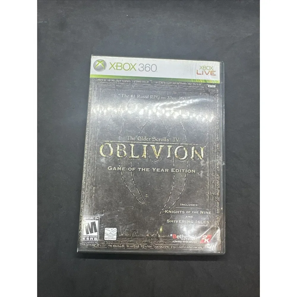 Elder Scrolls‎ IV Oblivion Game of the Year Edition Xbox 360 & Xbox One Tested